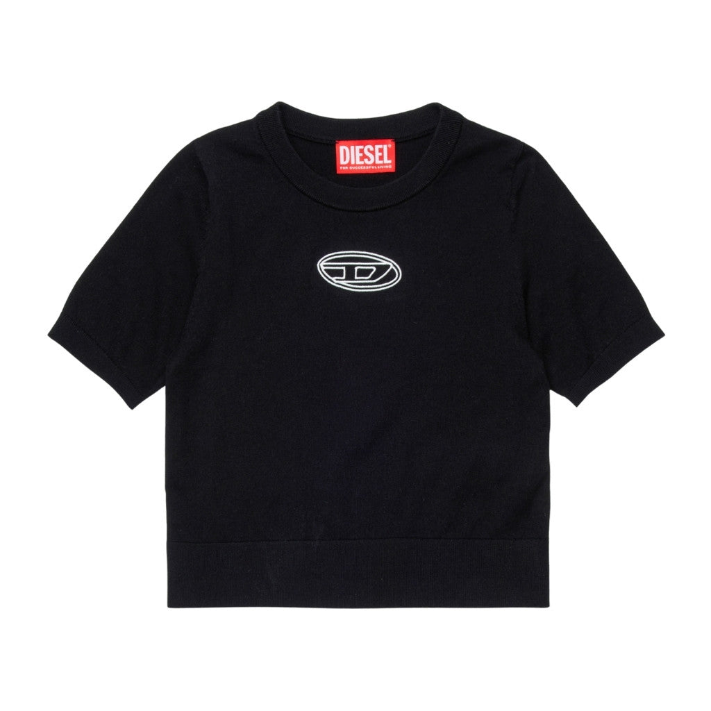 Diesel Kids Oval D Knit Sweater