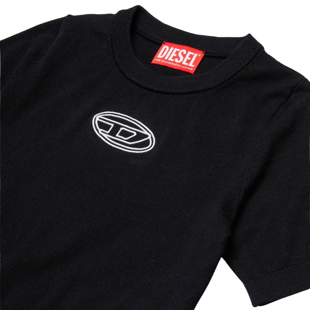 Diesel Kids Oval D Knit Sweater