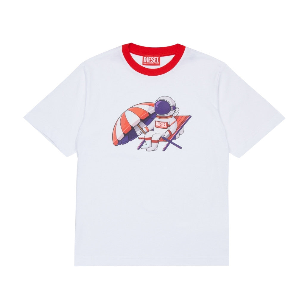 Diesel Kids Graphic T-Shirt