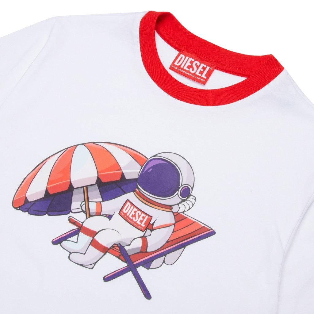 Diesel Kids Graphic T-Shirt
