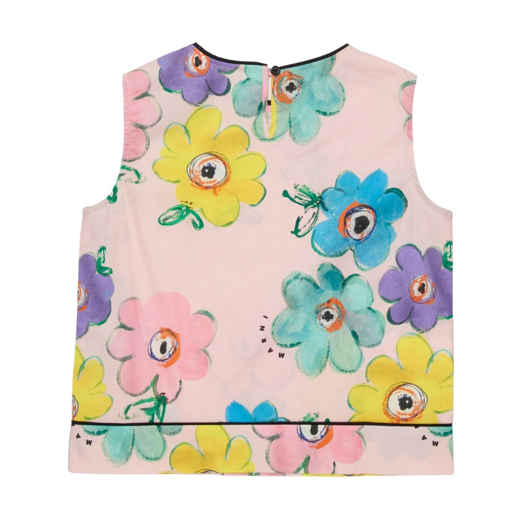 Marni Kids Flower Top
