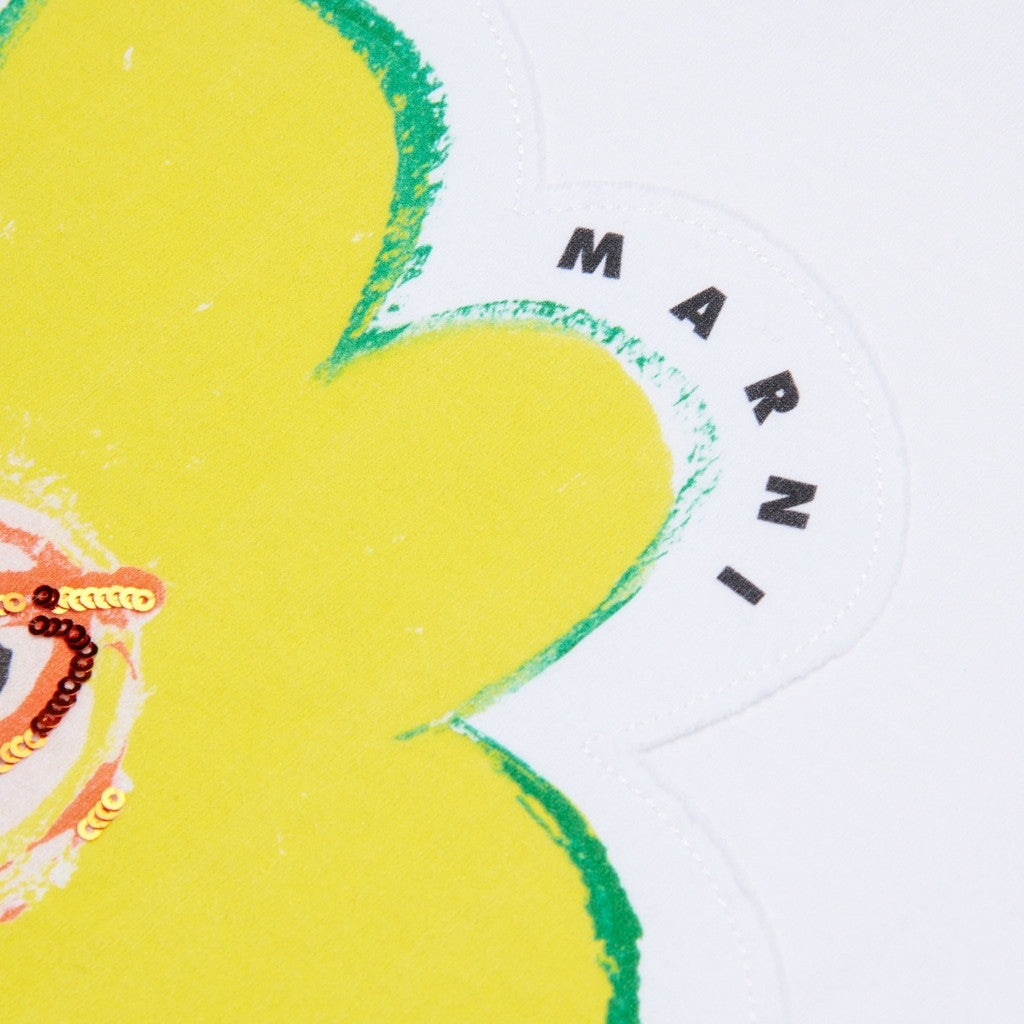 Marni Kids Flower T-Shirt