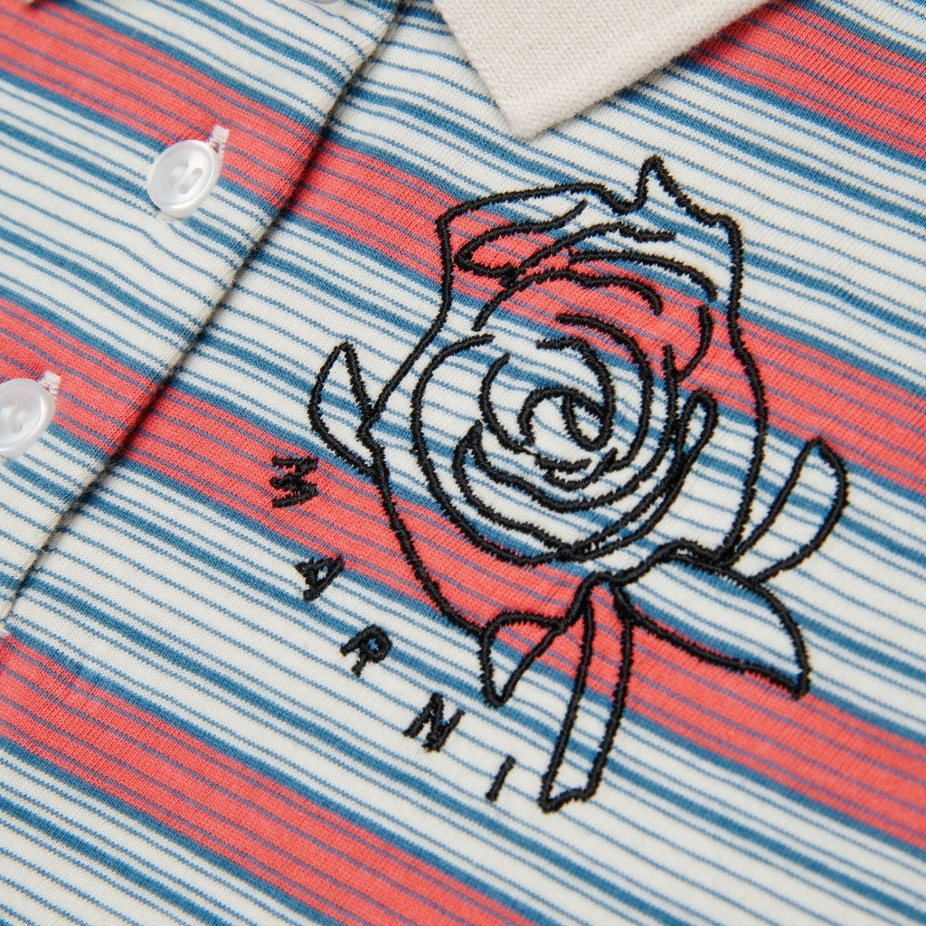 Marni Kids Striped Polo Shirt