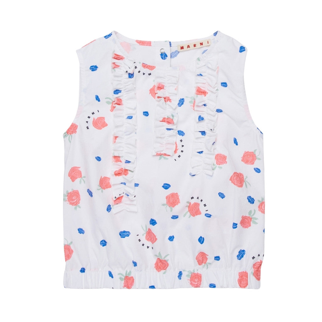 Marni Kids Flower Top