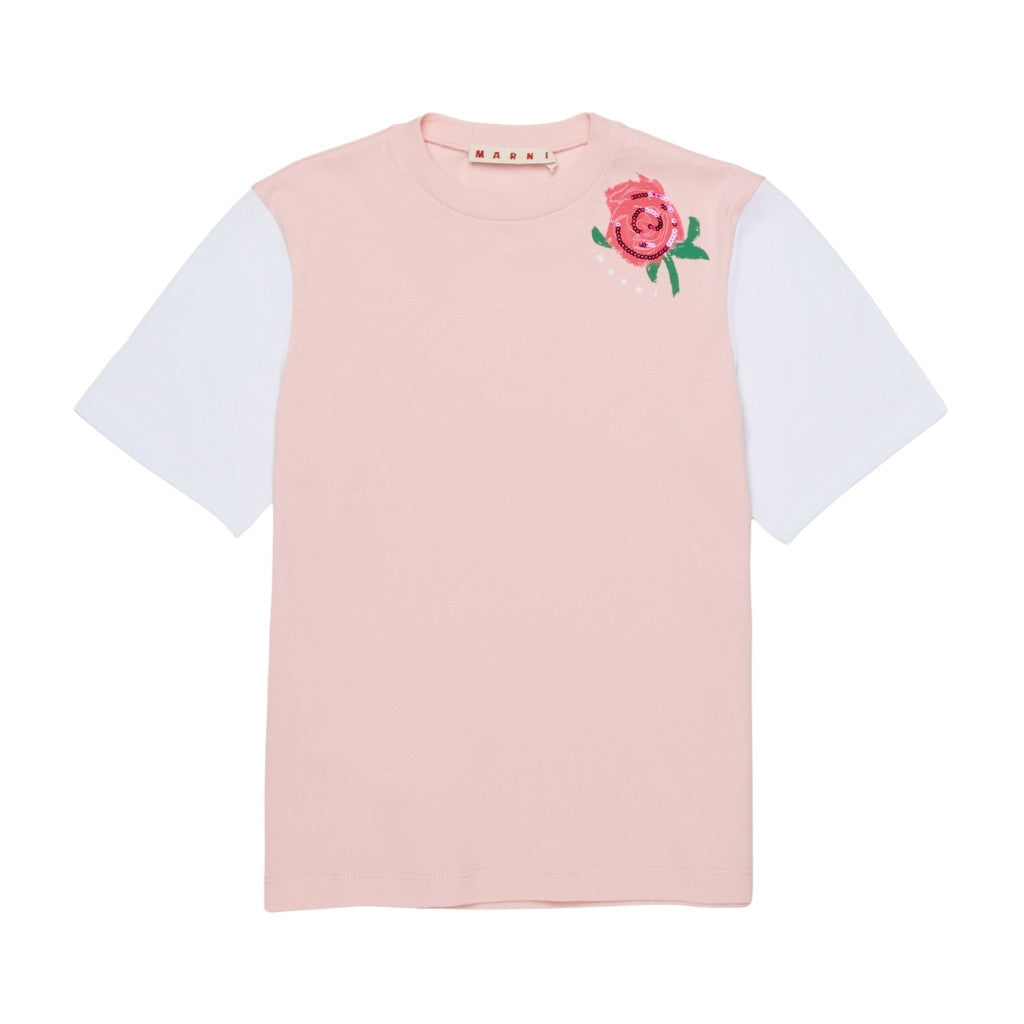 Marni Kids Flower T-Shirt