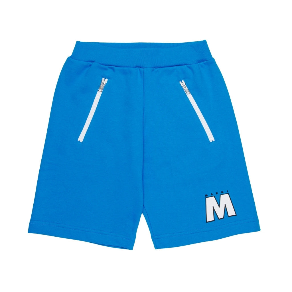 Marni Kids Logo Shorts