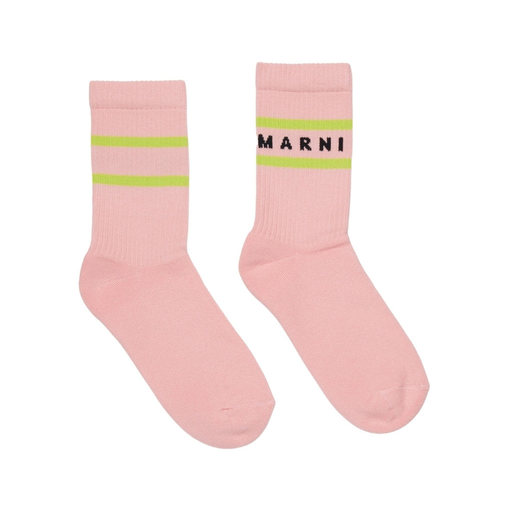 Marni Kids Logo Socks