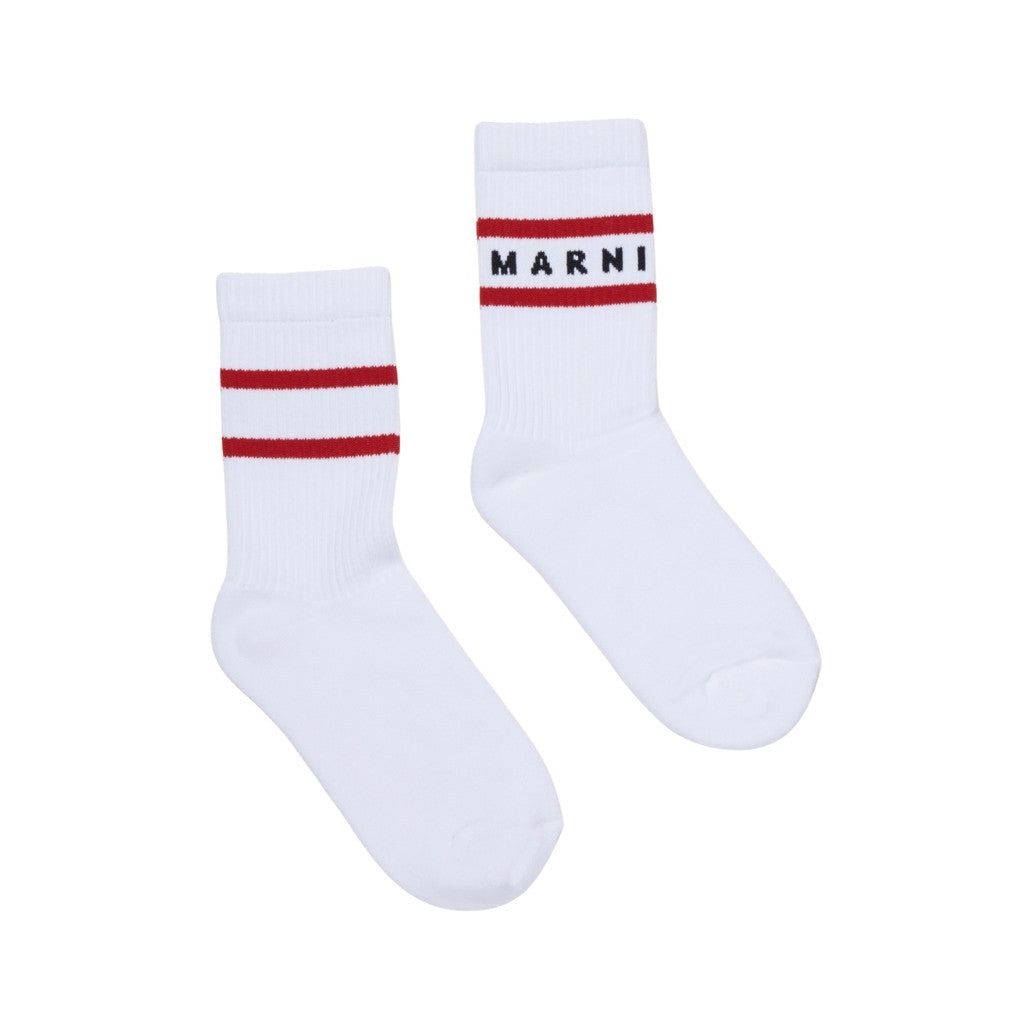 Marni Kids Logo Socks