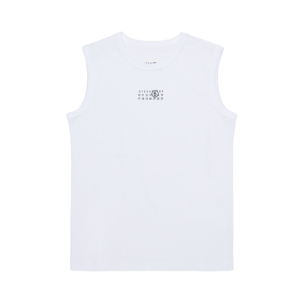 MM6 Kids Logo Tank Top