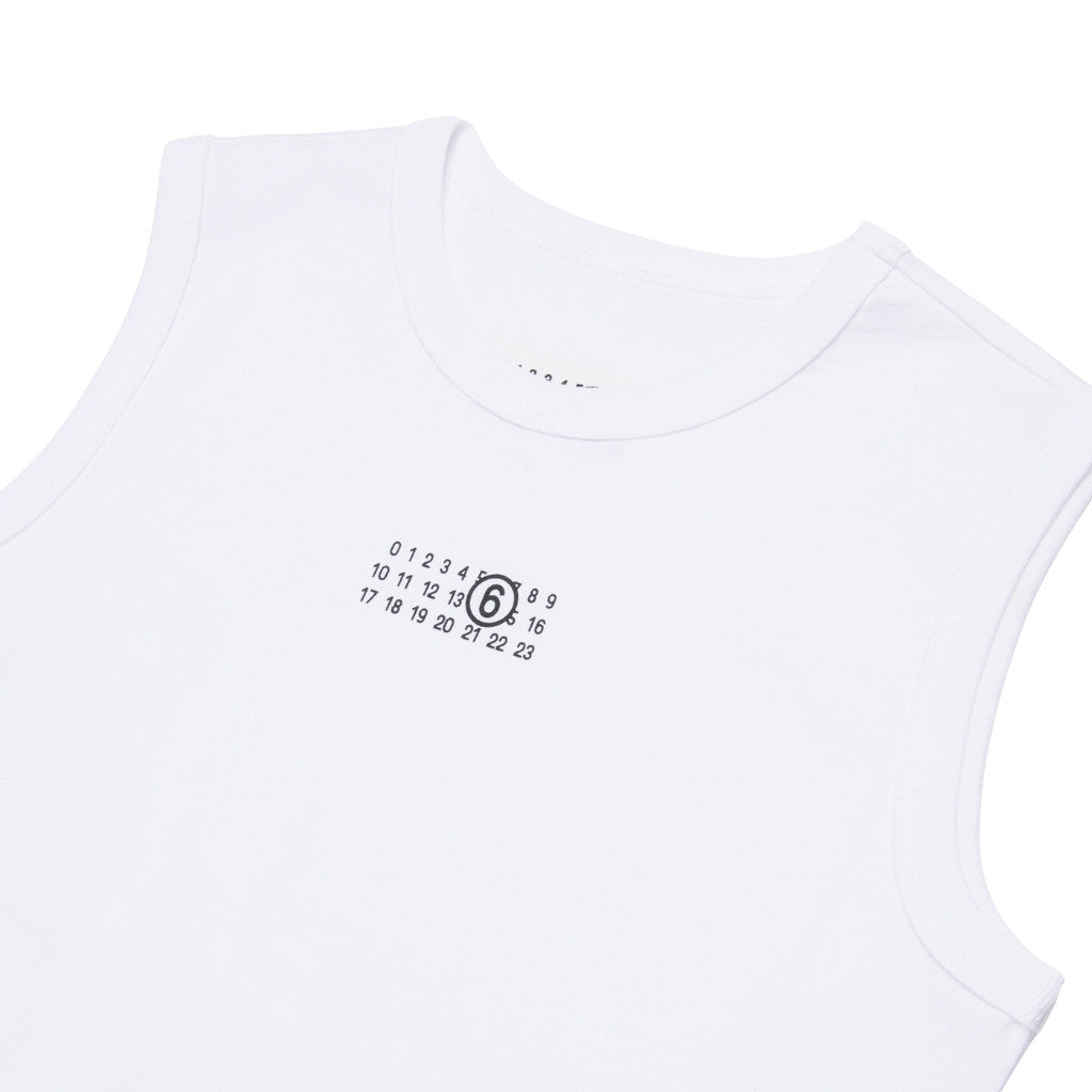 MM6 Kids Logo Tank Top