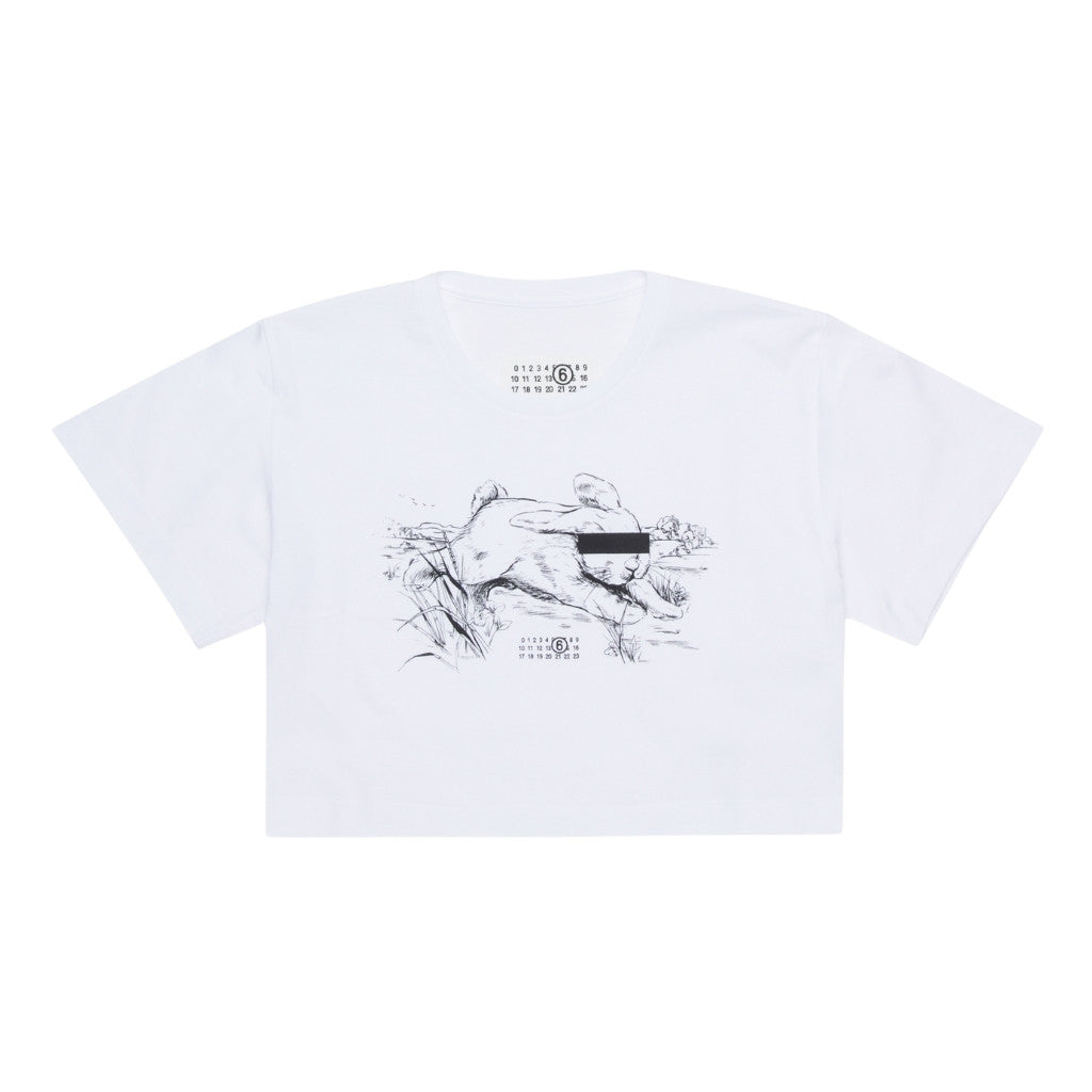 MM6 Kids Cropped T-Shirt