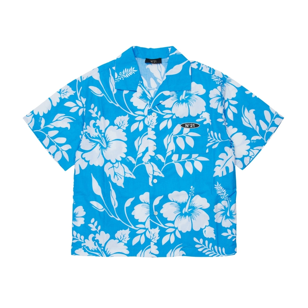 N°21 Kids Graphic Shirt