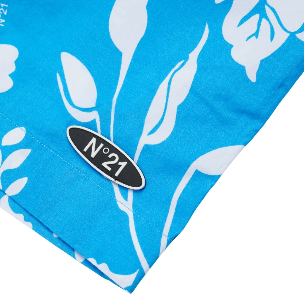 N°21 Kids Graphic Shorts