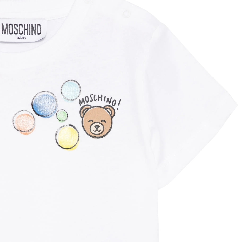 Moschino Kids Teddy Bear T-Shirt