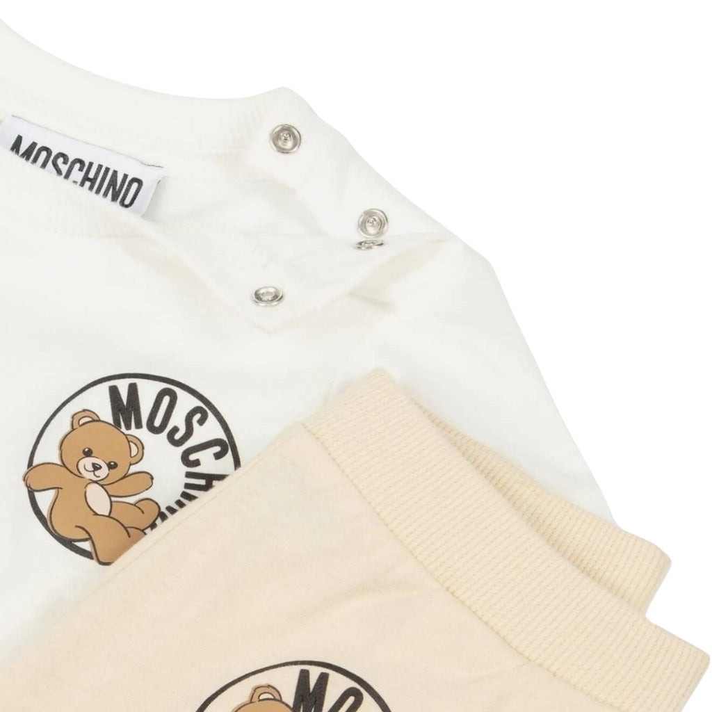 Moschino Kids T-Shirt And Shorts Set