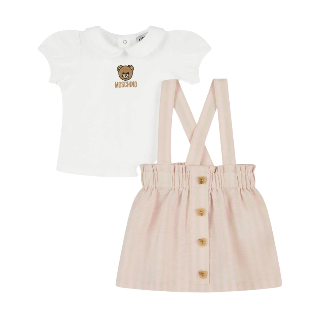 Moschino Kids T-Shirt And Skirt Set