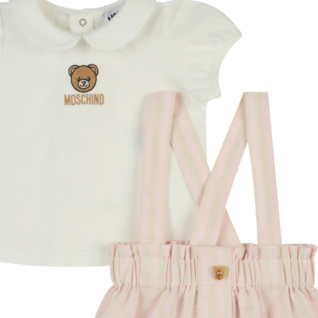 Moschino Kids T-Shirt And Skirt Set