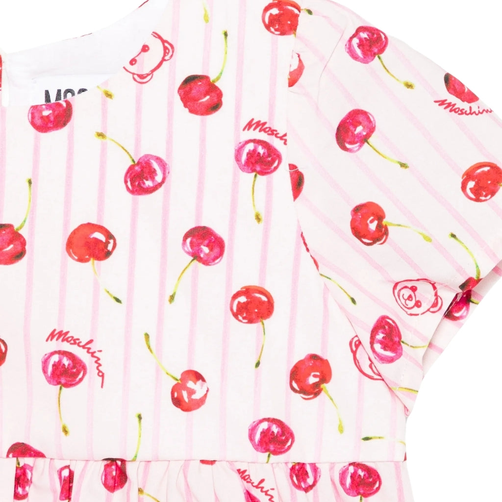 Moschino Kids Blouse And Shorts Set