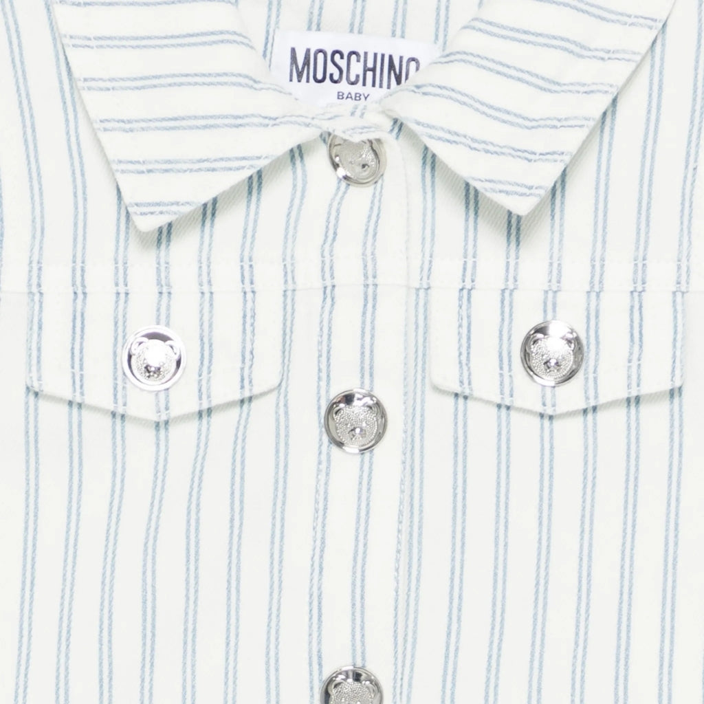 Moschino Kids Stripes Gilet