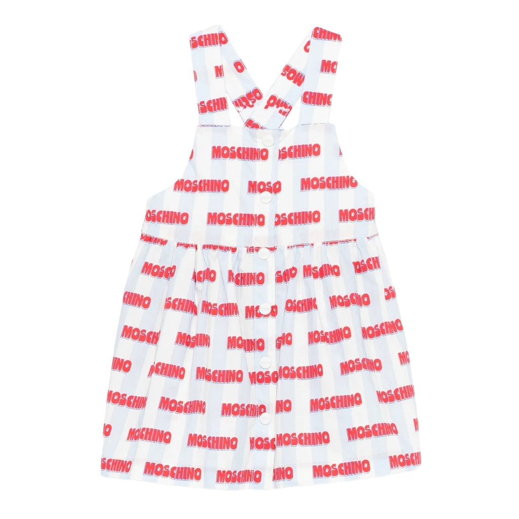 Moschino Kids Graphic Logo Dress