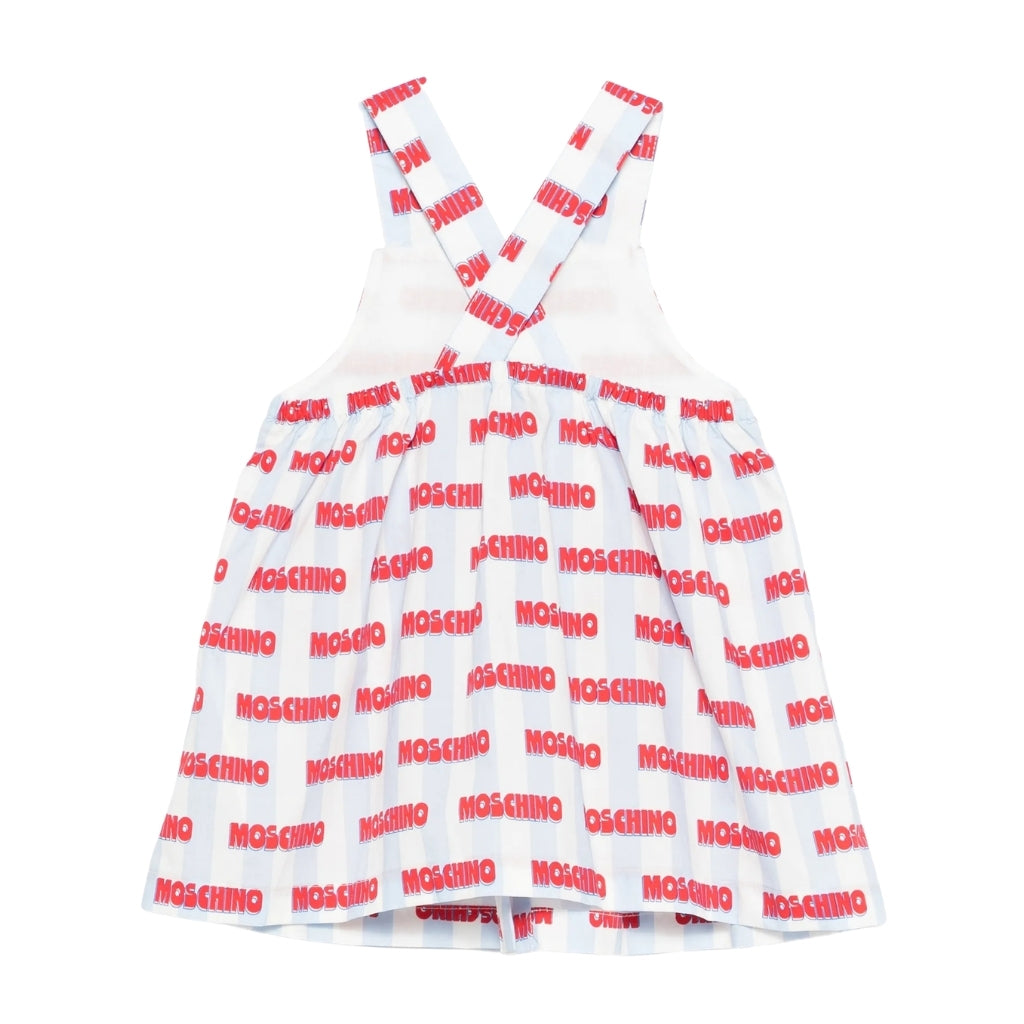 Moschino Kids Graphic Logo Dress