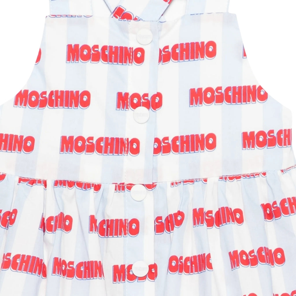 Moschino Kids Graphic Logo Dress