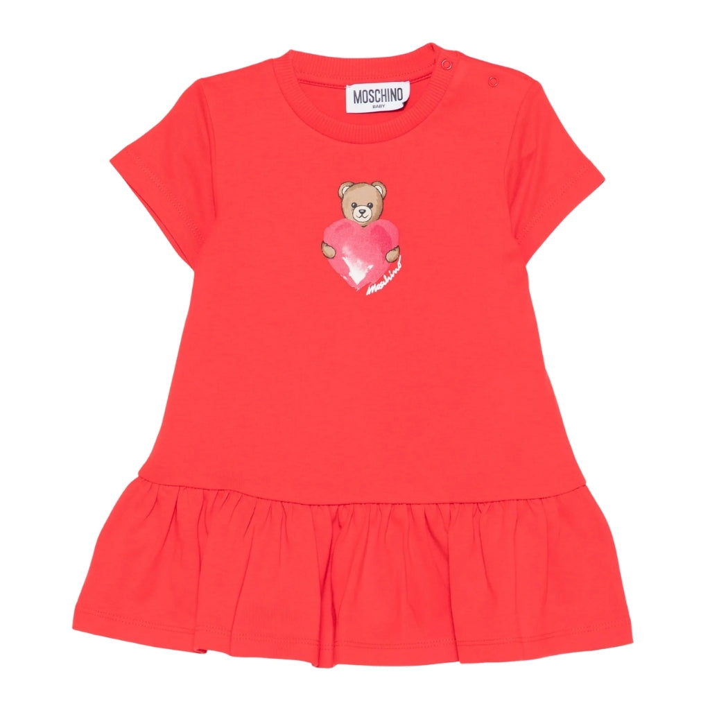 Moschino Kids Teddy Heart Dress