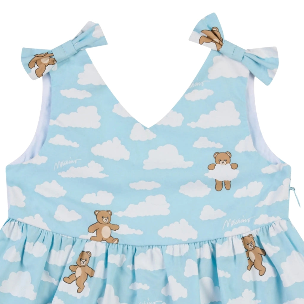 Moschino Kids Allover Clouds Dress