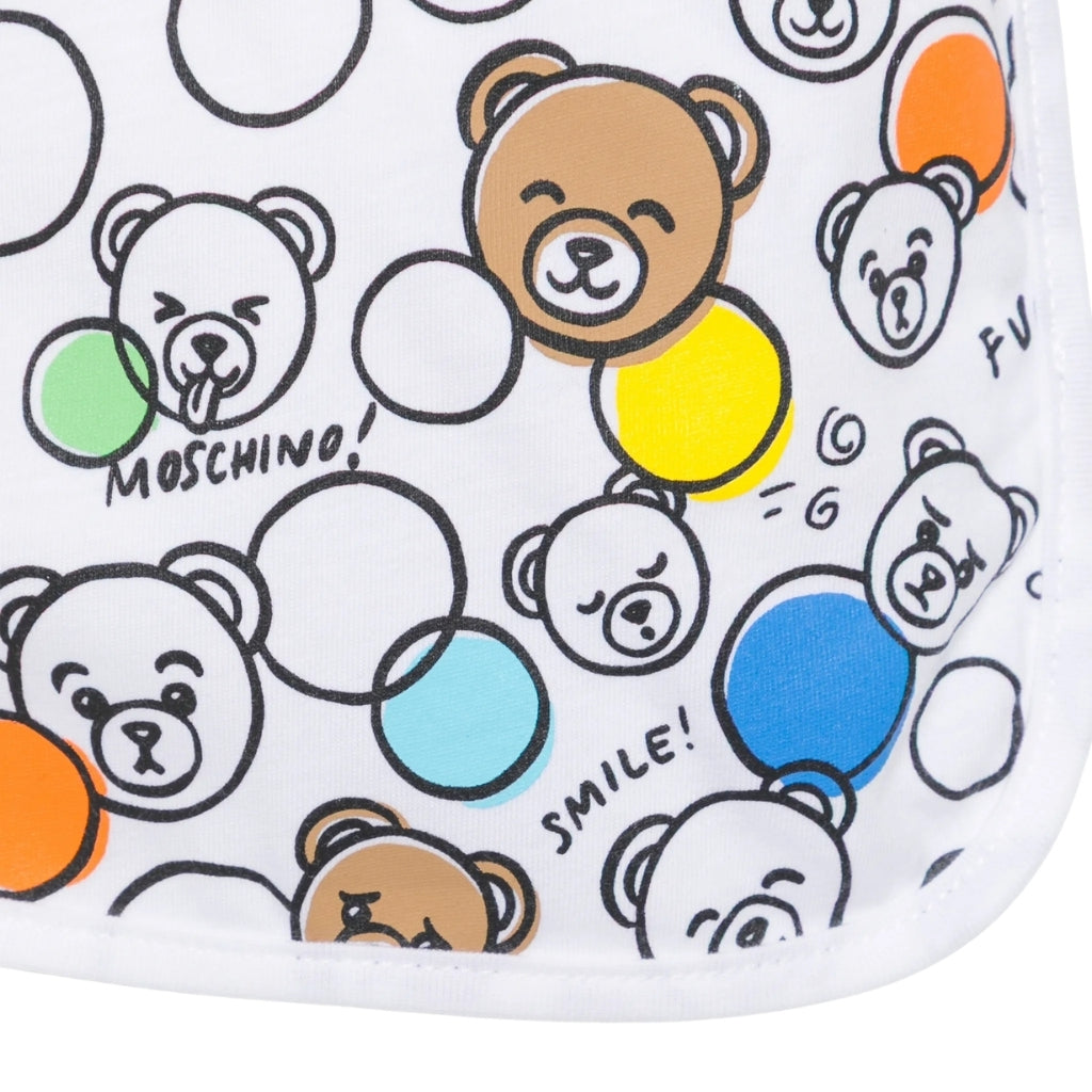 Moschino Kids Bibs Gift Set