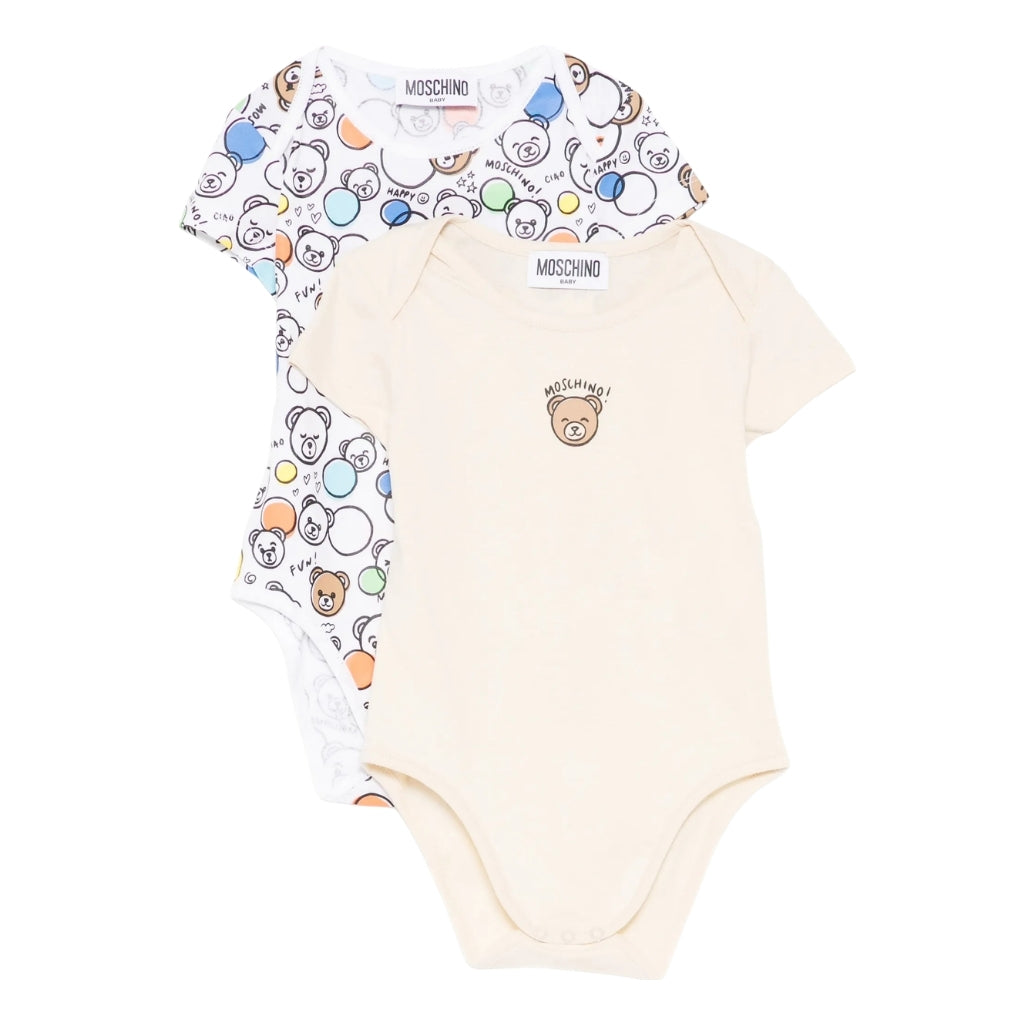 Moschino Kids Bodysuit Gift Set