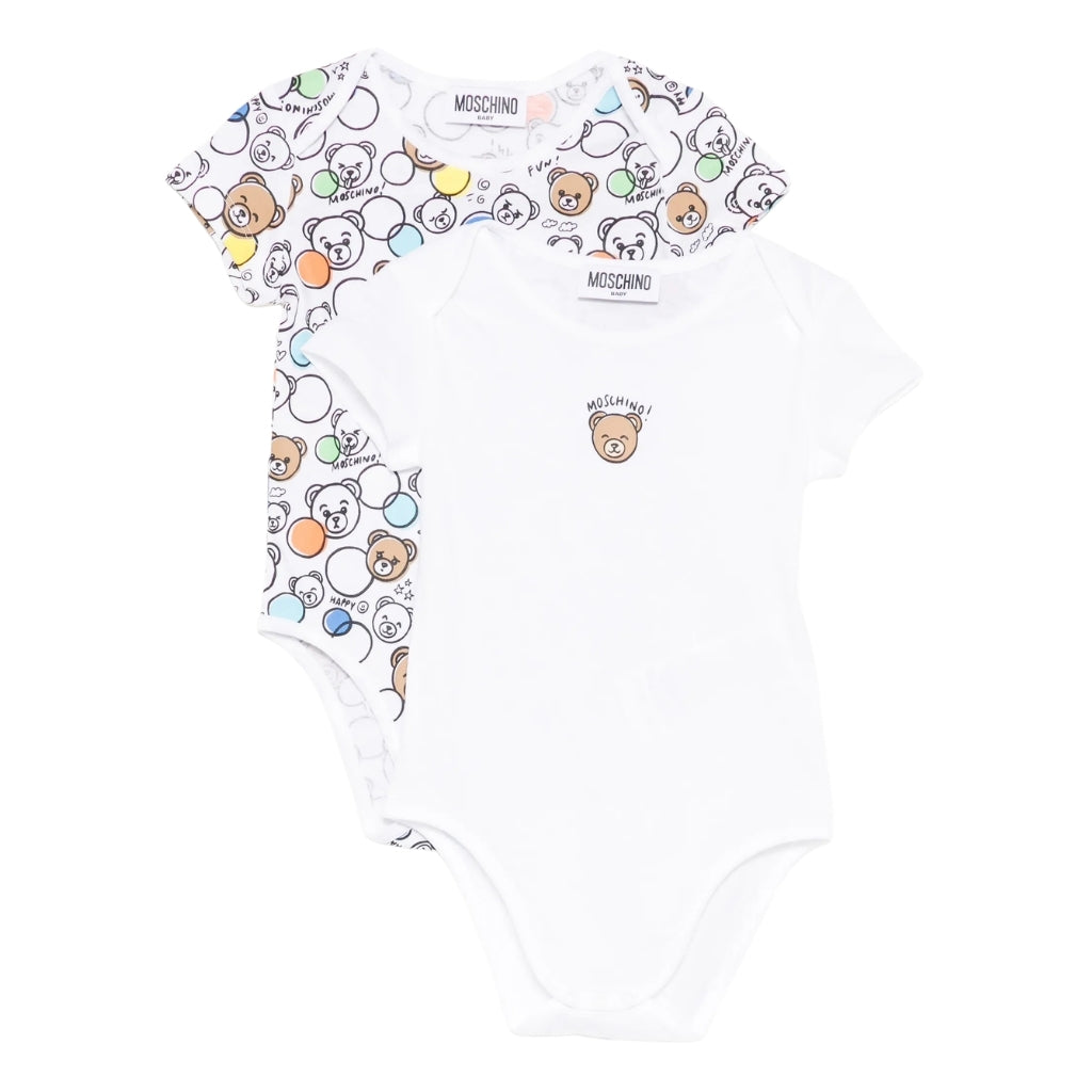 Moschino Kids Bodysuit Gift Set