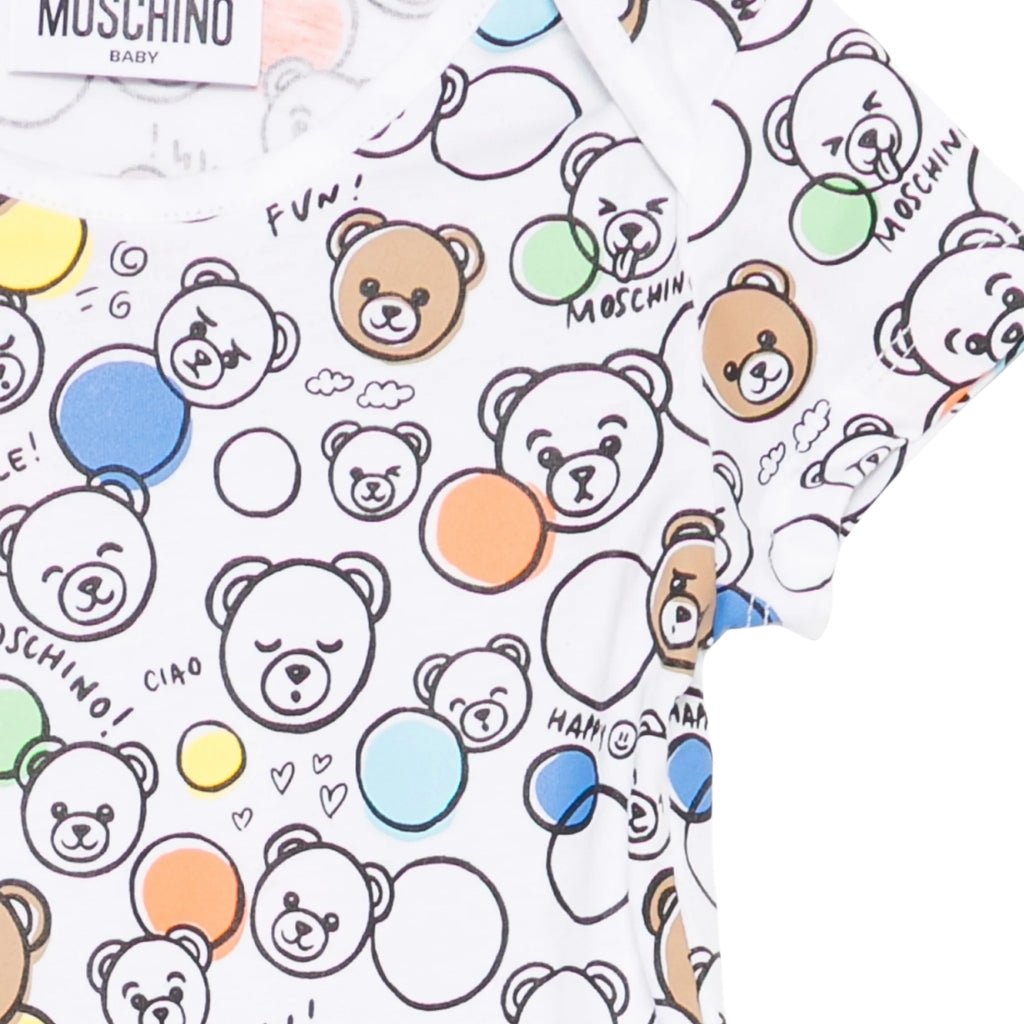 Moschino Kids Bodysuit Gift Set