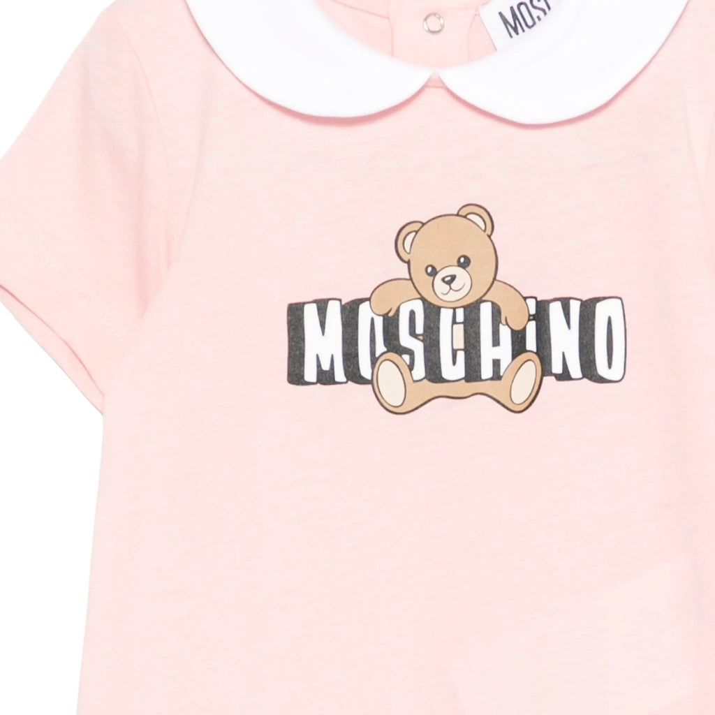 Moschino Kids Romper With Gift Box