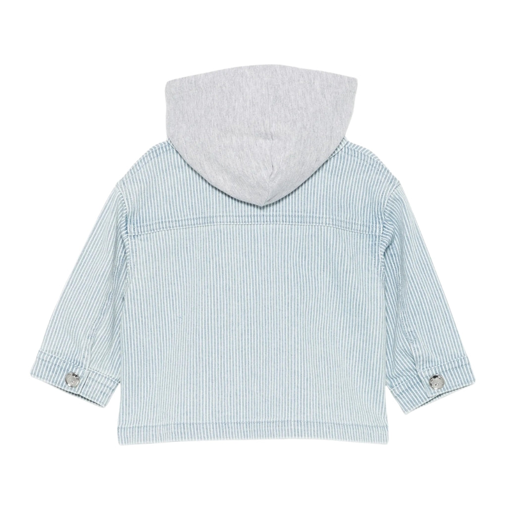 Moschino Kids Stripes Hooded Jacket