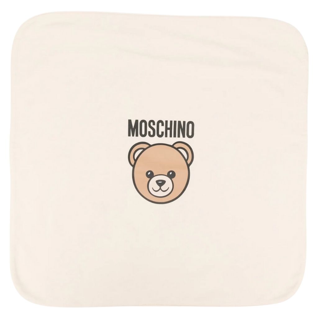 Moschino Kids Teddy Bear Blanket