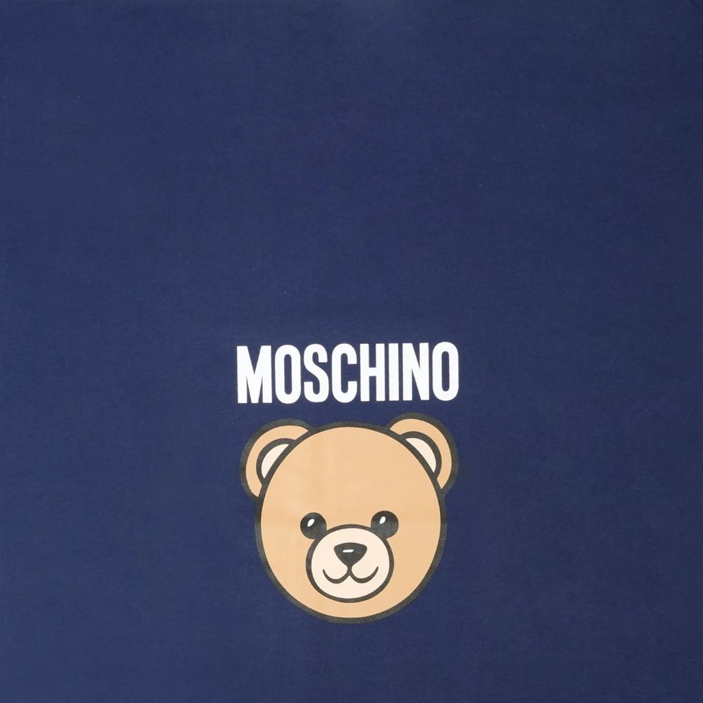 Moschino Kids Teddy Bear Blanket
