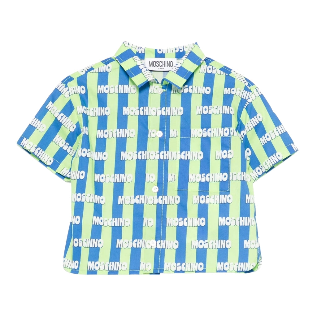 Moschino Kids Graphic Logo Shirt