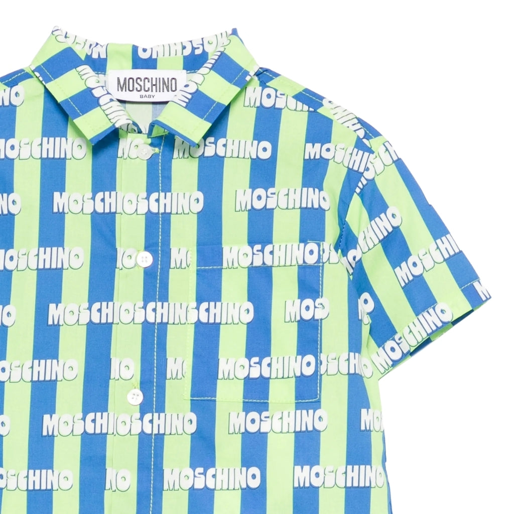Moschino Kids Graphic Logo Shirt