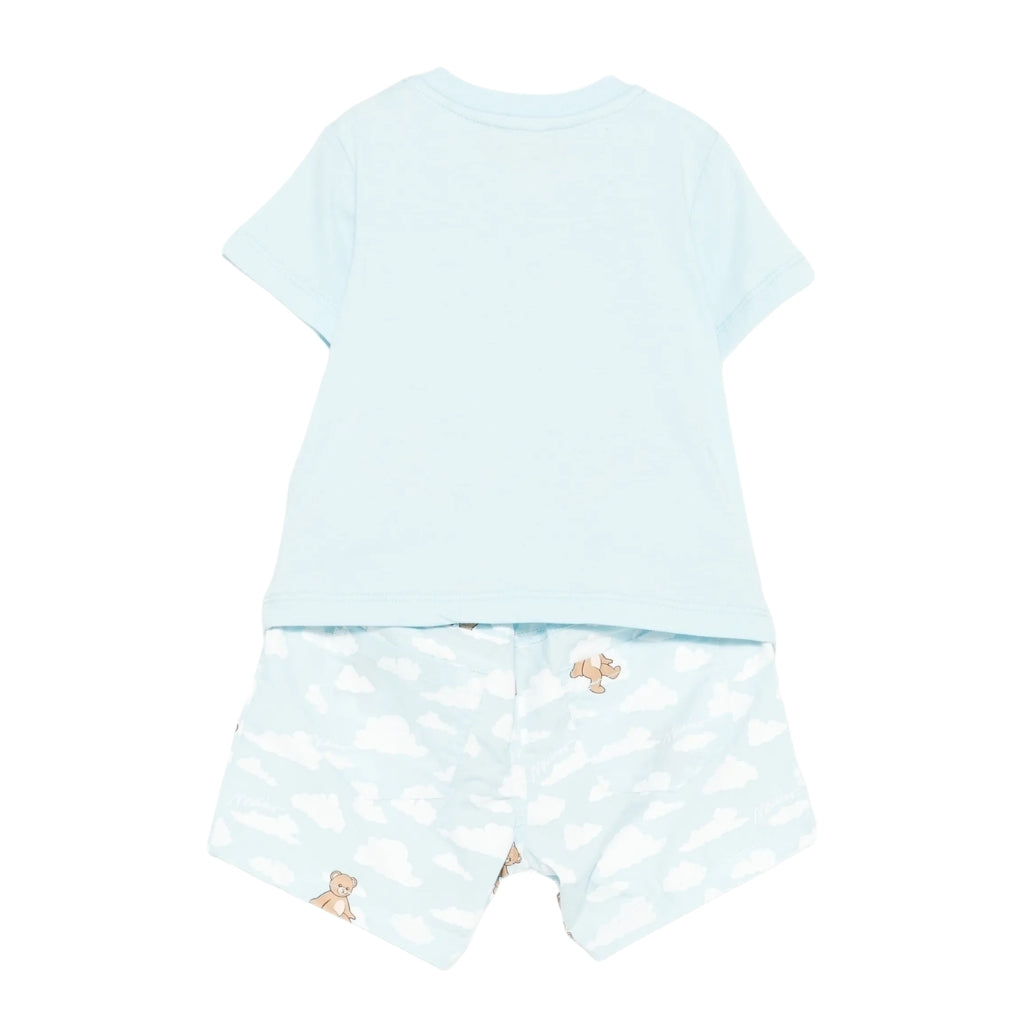 Moschino Kids T-Shirt And Shorts Set