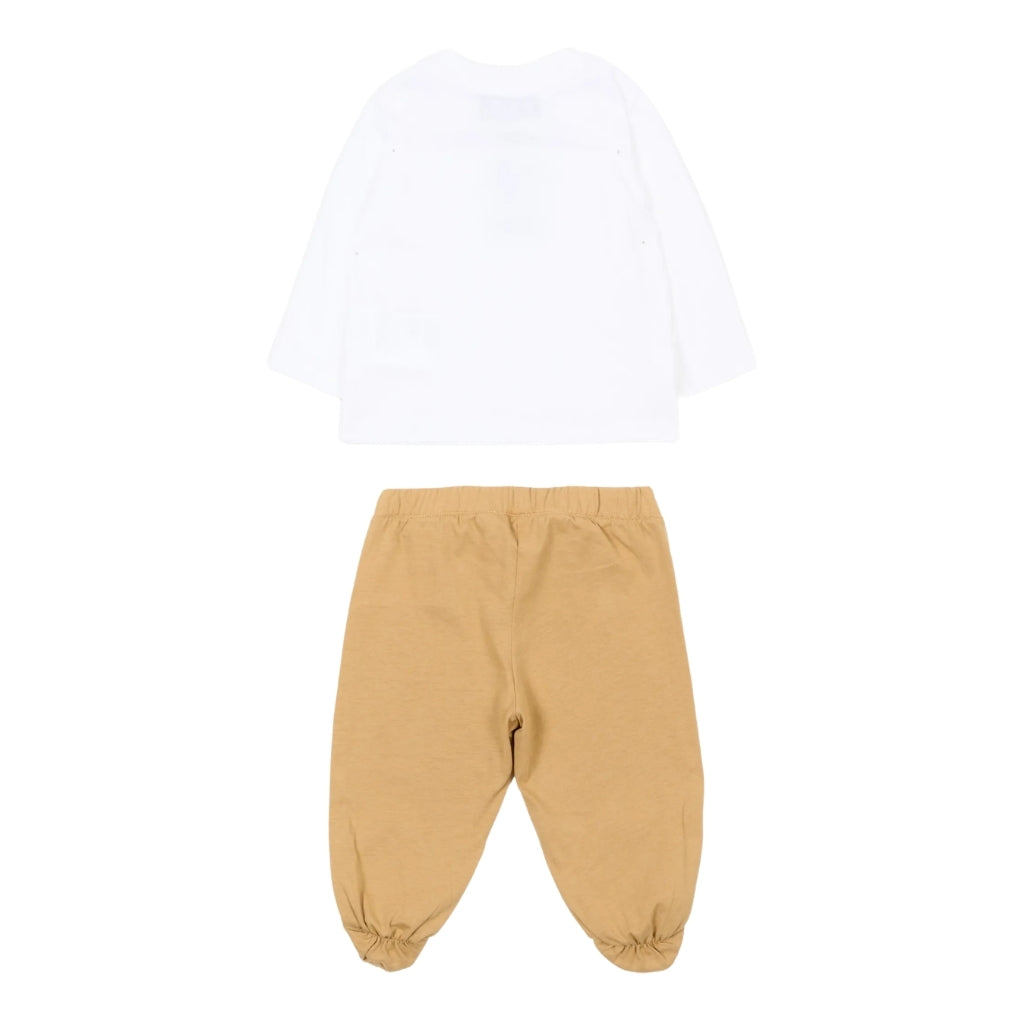 Moschino Kids T-Shirt And Trousers Set
