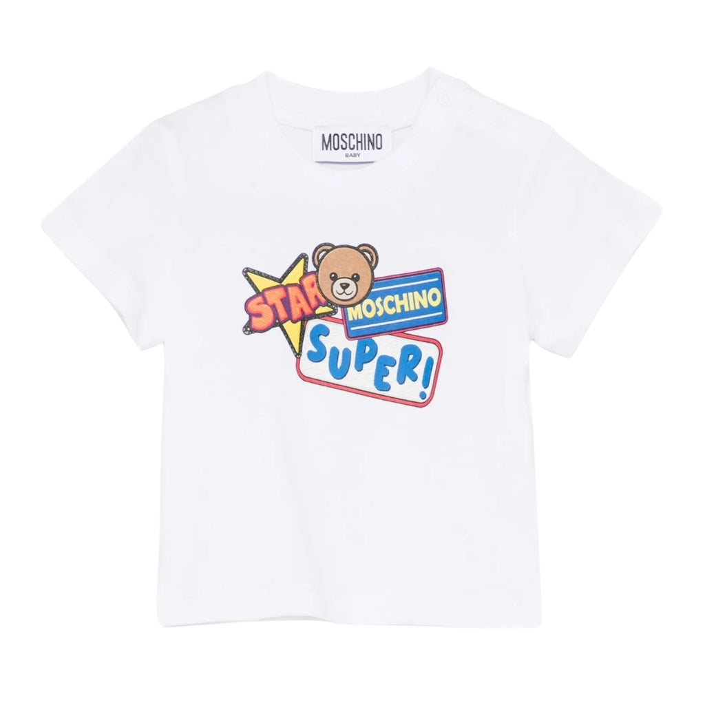 Moschino Kids Teddy Bear T-Shirt