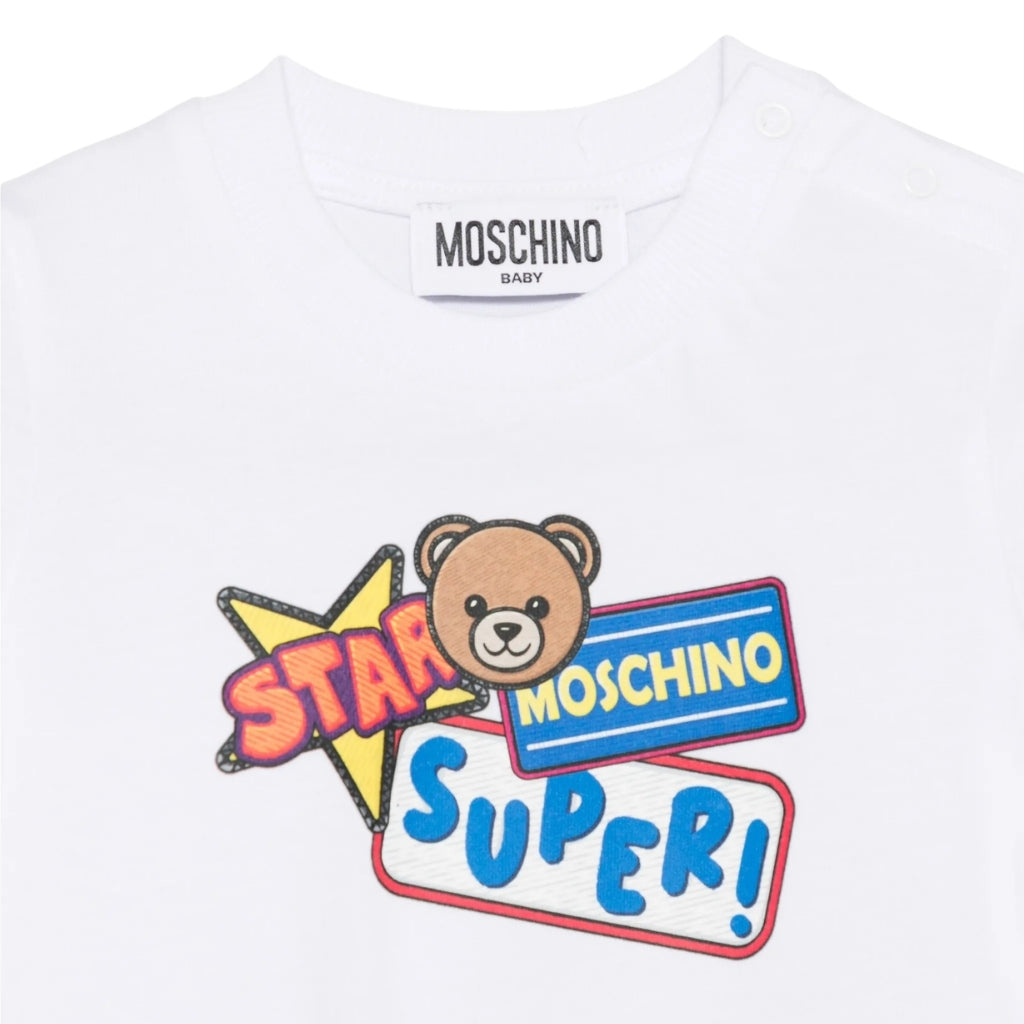 Moschino Kids Teddy Bear T-Shirt
