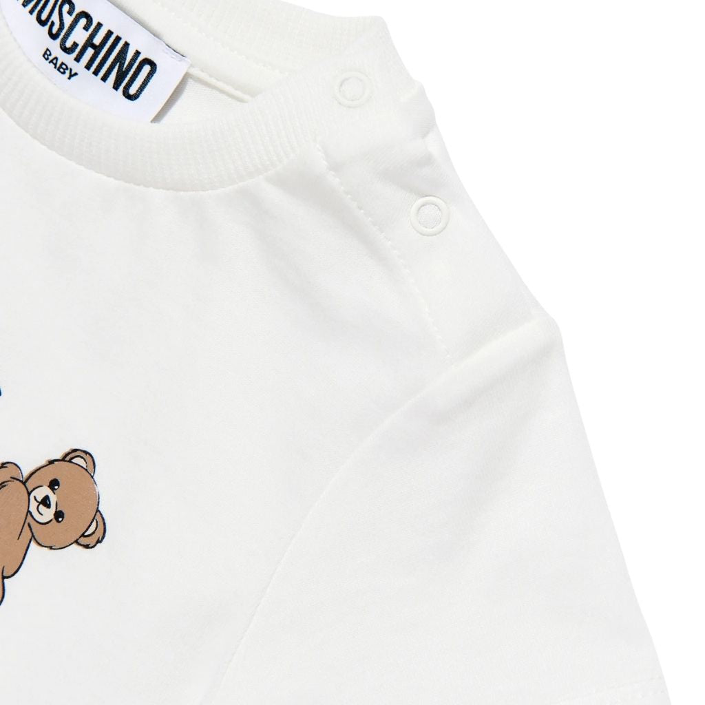 Moschino Kids Teddy Bear T-Shirt