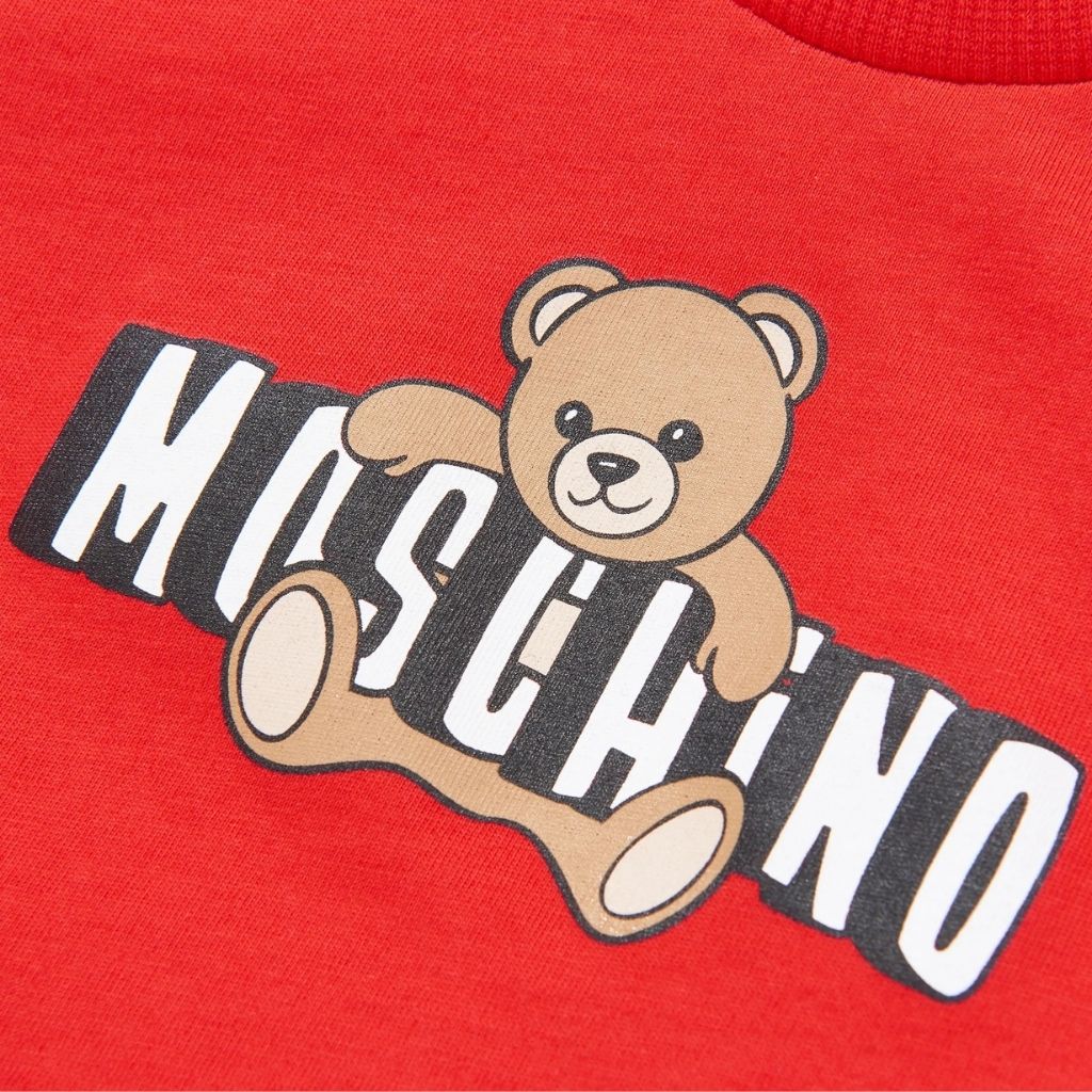 Moschino Kids Teddy Bear T-Shirt