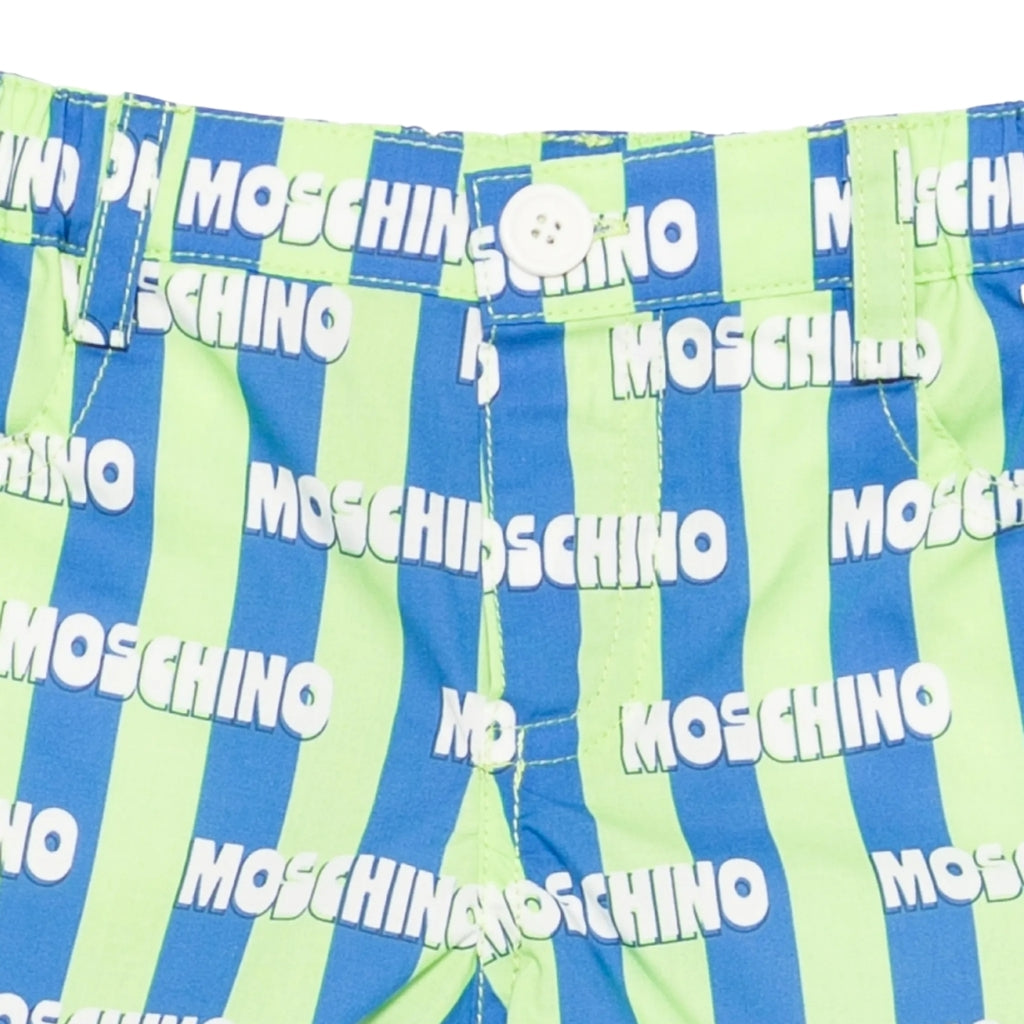 Moschino Kids Graphic Logo Shorts
