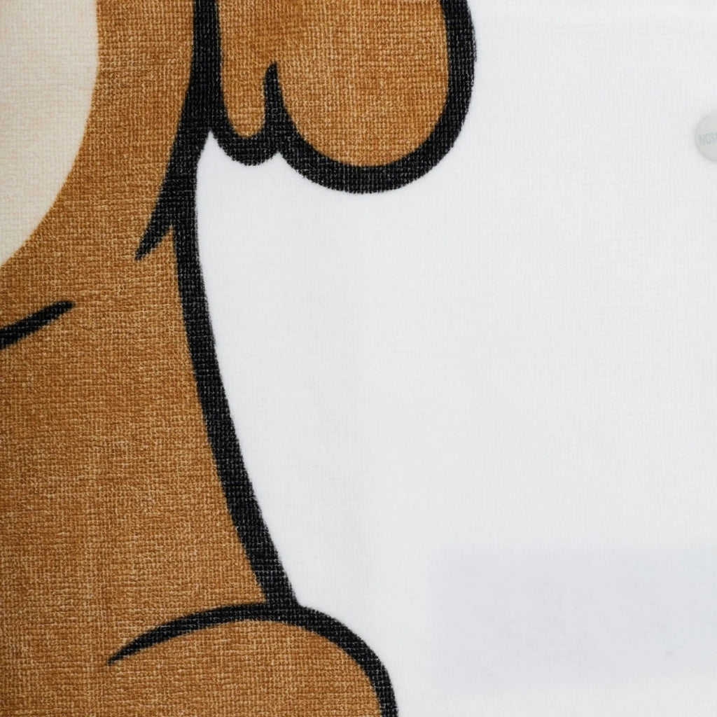 Moschino Kids Teddy Bear Poncho Towel