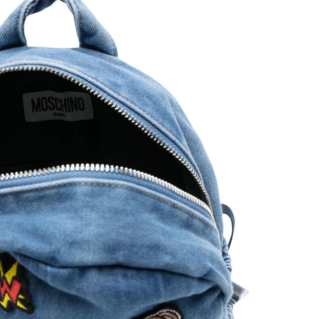 Moschino Kids Teddy Bear Backpack
