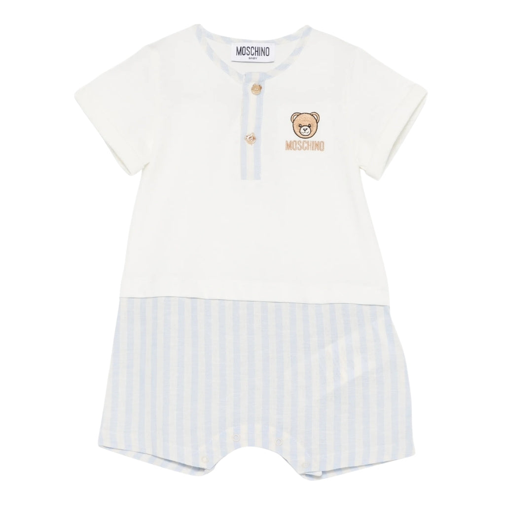 Moschino Kids Romper With Gift Box
