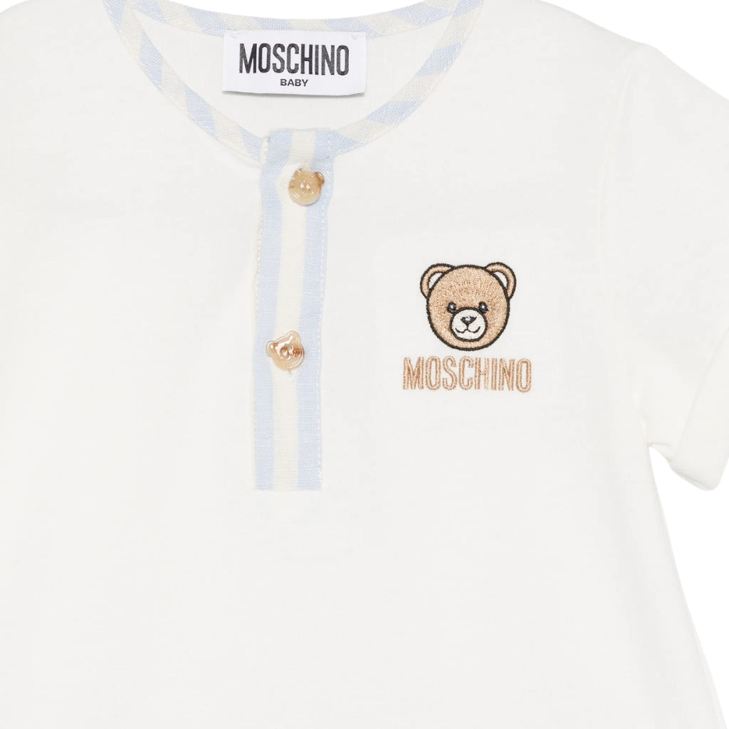 Moschino Kids Romper With Gift Box