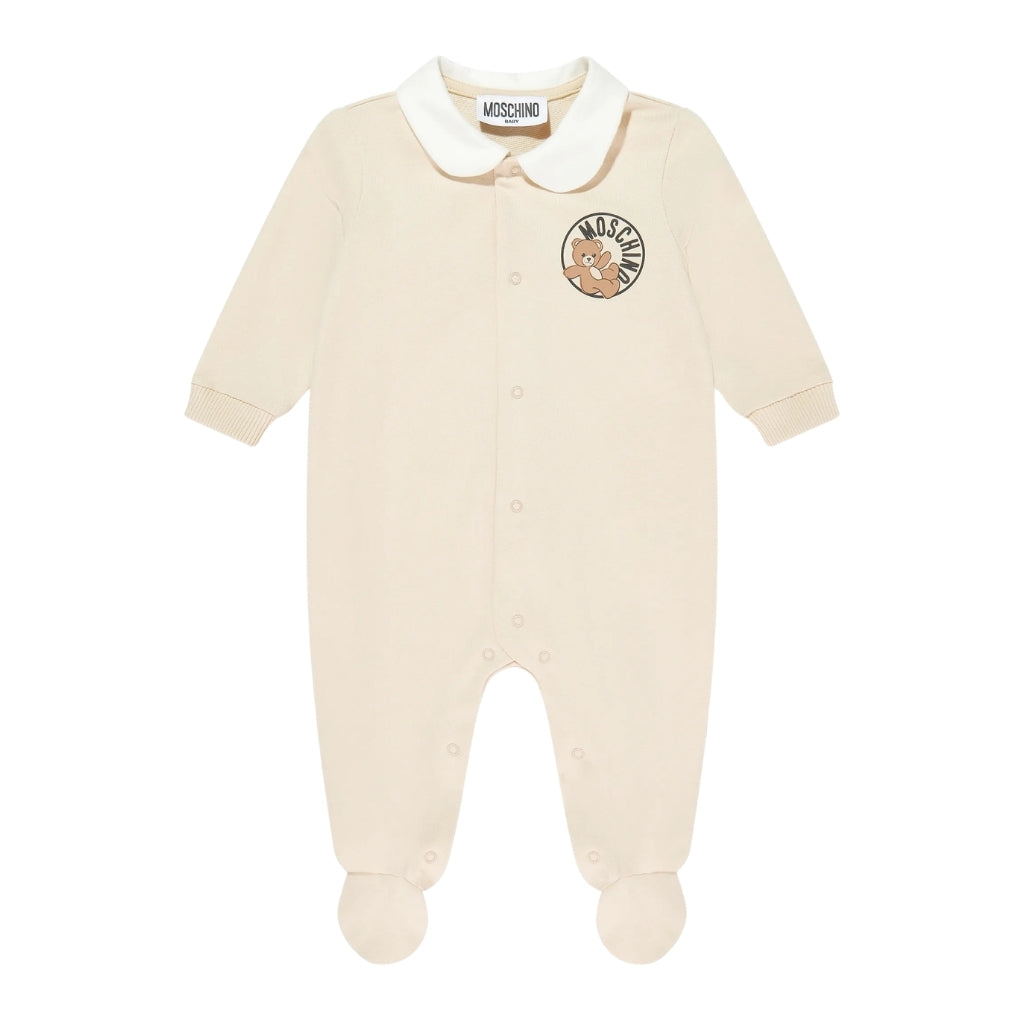 Moschino Kids Romper And Hat Gift Set